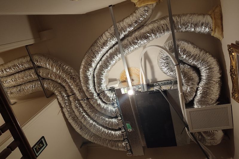 Installation climatisation gainable multizone en rénovation Installation climatisation gainable multizone en rénovation